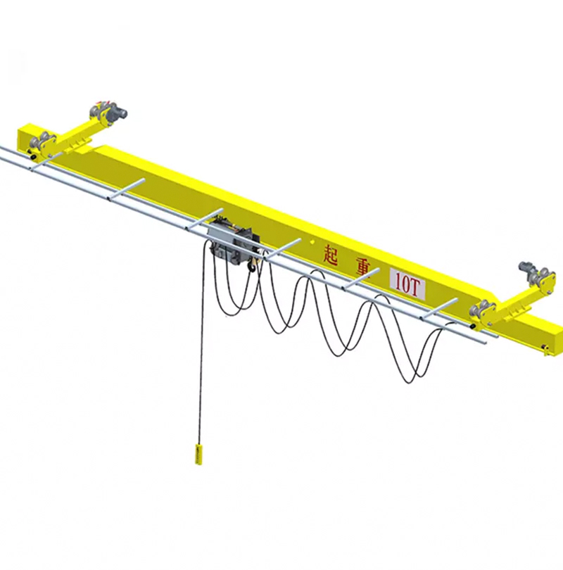 european standard hd single girder overhead crane 7